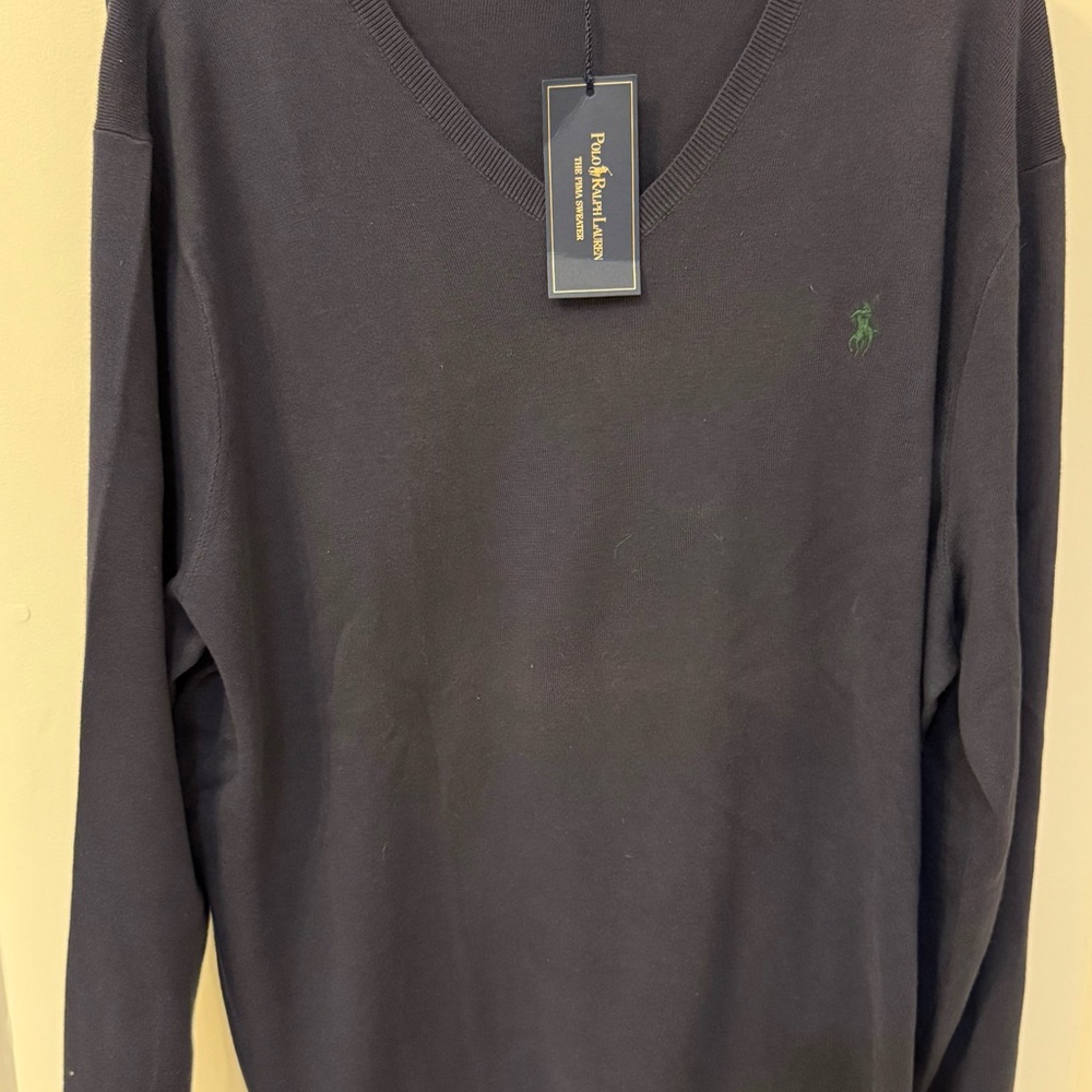 Polo by Ralph Lauren Navy Blue Sweater